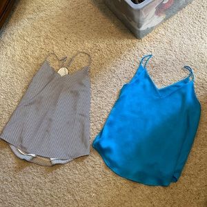 2 DINNER TOPS FROM EXPRESS AND J CREW!!